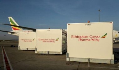 Ethiopian Transports COVID-19 Vaccines to African Countries