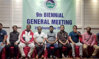 The new executive council committee of EHTTOA for 2021 - 23