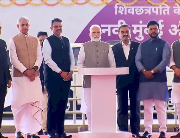 PM Modi Inaugurates Navi Mumbai International Airport