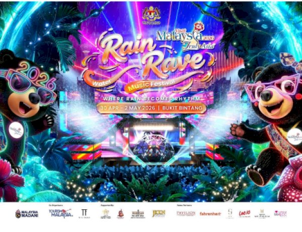 Kuala Lumpur’s Rain Rave Water Music Festival to Drive Tourism Momentum for Visit Malaysia 2026