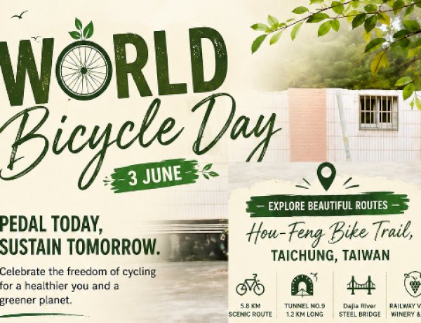 World Bicycle Day: Discovering Taiwan’s Sustainable Side on the Hou-Feng Bike Trail