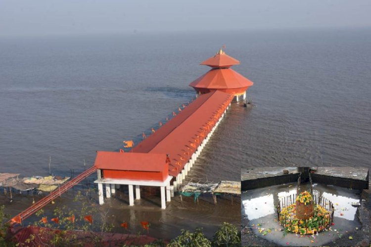 The disappearing Temple 'Shree Stambheshwar Mahadev'