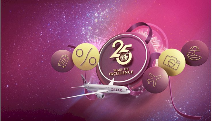 Qatar Airways Launches a Global Sale Campaign in Celebration of its 25th Anniversary