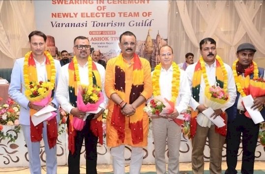 Varanasi Tourism Guild Installs New Leadership in Grand Oath-Taking Ceremony