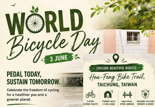 World Bicycle Day: Discovering Taiwan’s Sustainable Side on the Hou-Feng Bike Trail